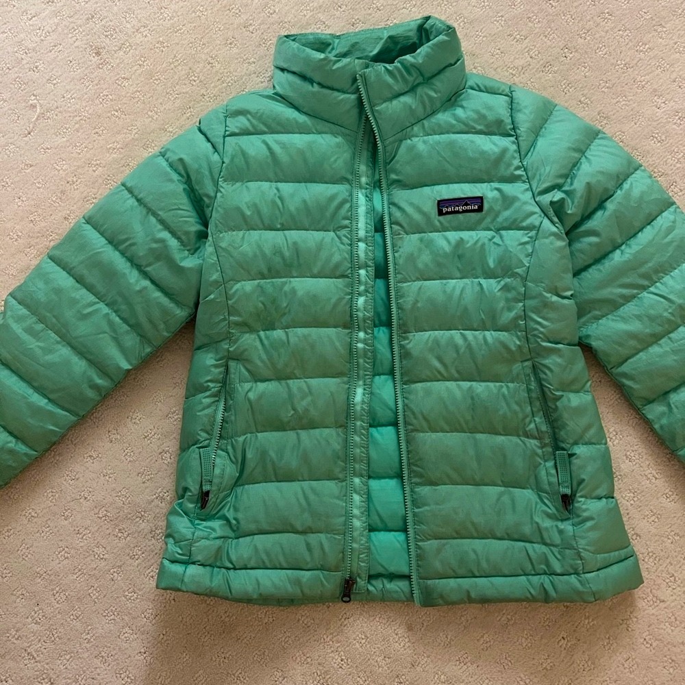Patagonia Green Puffer Jacket  Insulated